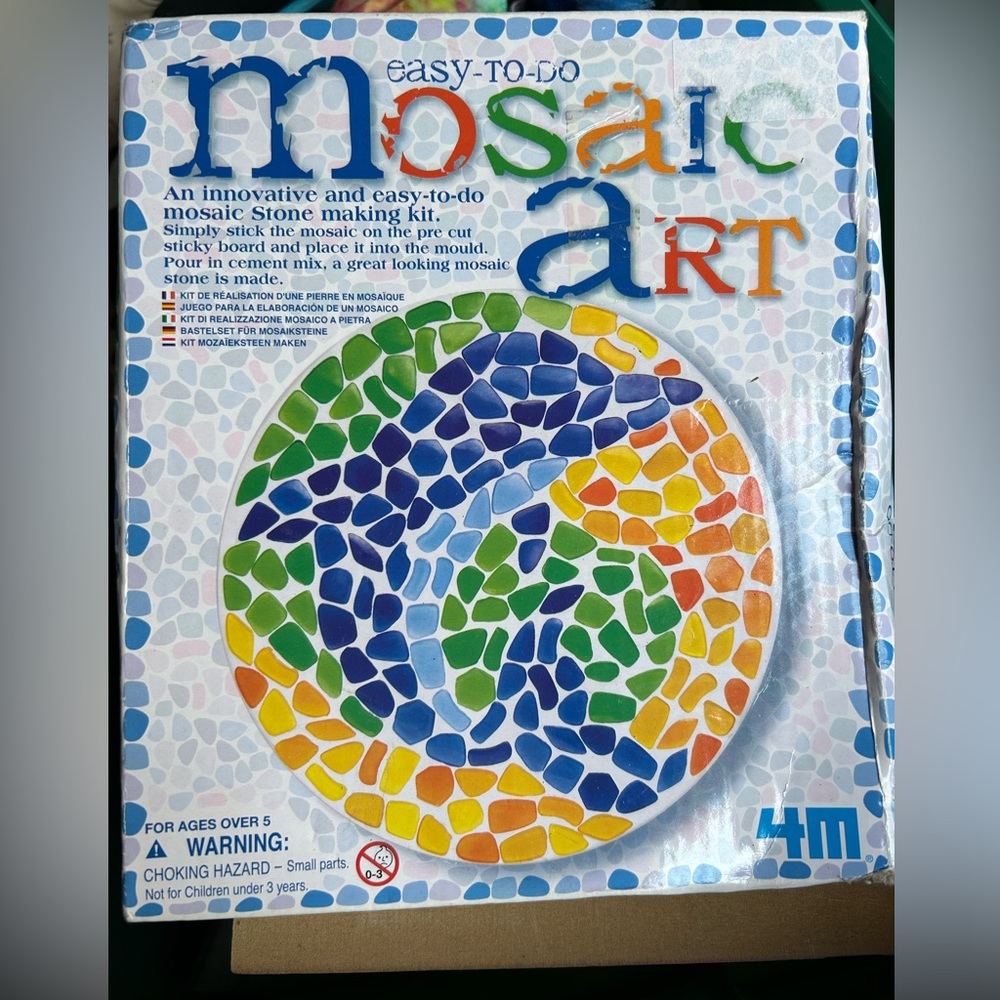 Mosaic Art Steppjng Stone
